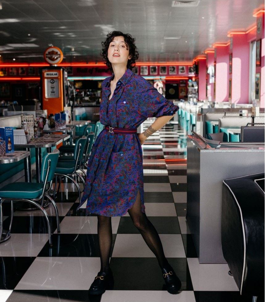Cousette Paper Sewing Pattern Djette Shirt & Shirt Dress
 