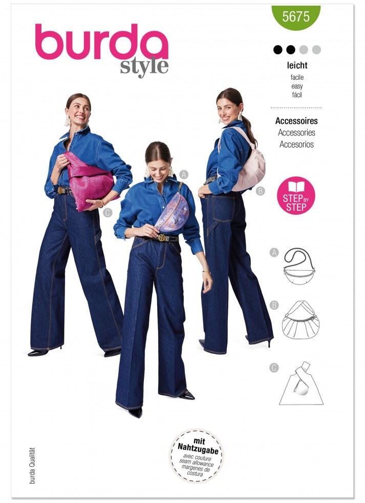 Burda Paper Sewing Pattern 5675
 
