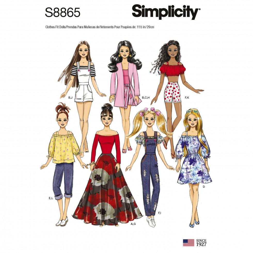 Simplicity Sewing Pattern 8865