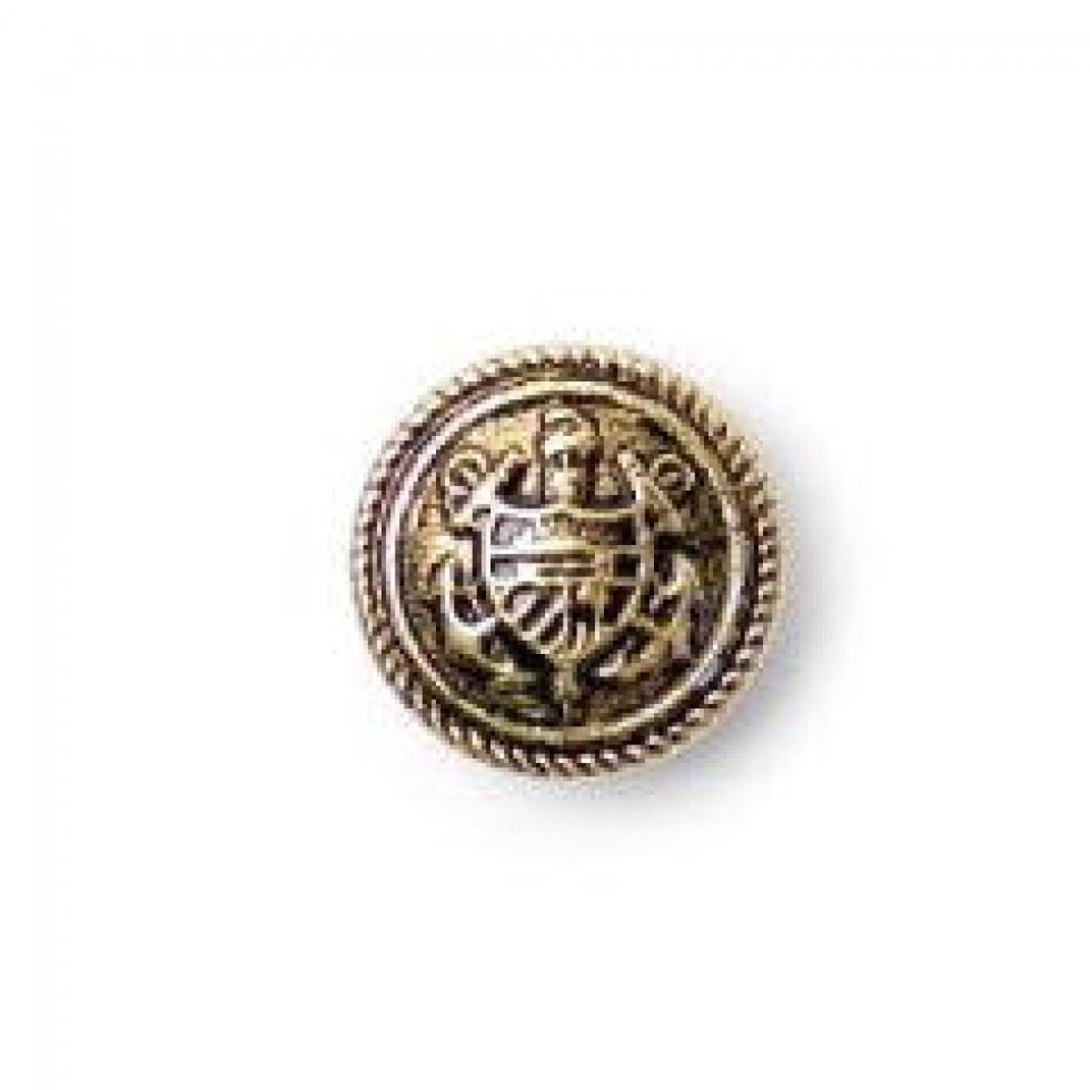 Crendon Gold Military Style Crest Shank Buttons (Value Pack)