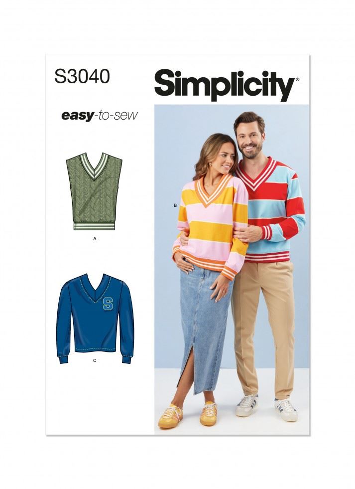 Simplicity Paper Sewing Pattern 3040
 