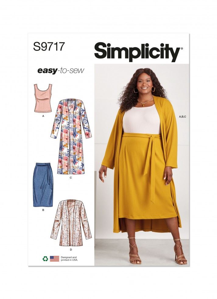 Simplicity Paper Sewing Pattern 9717
 