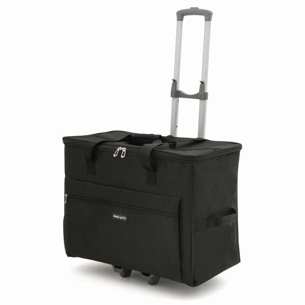 Hobby and Gift Large Sewing Machine Trolley Bag Black