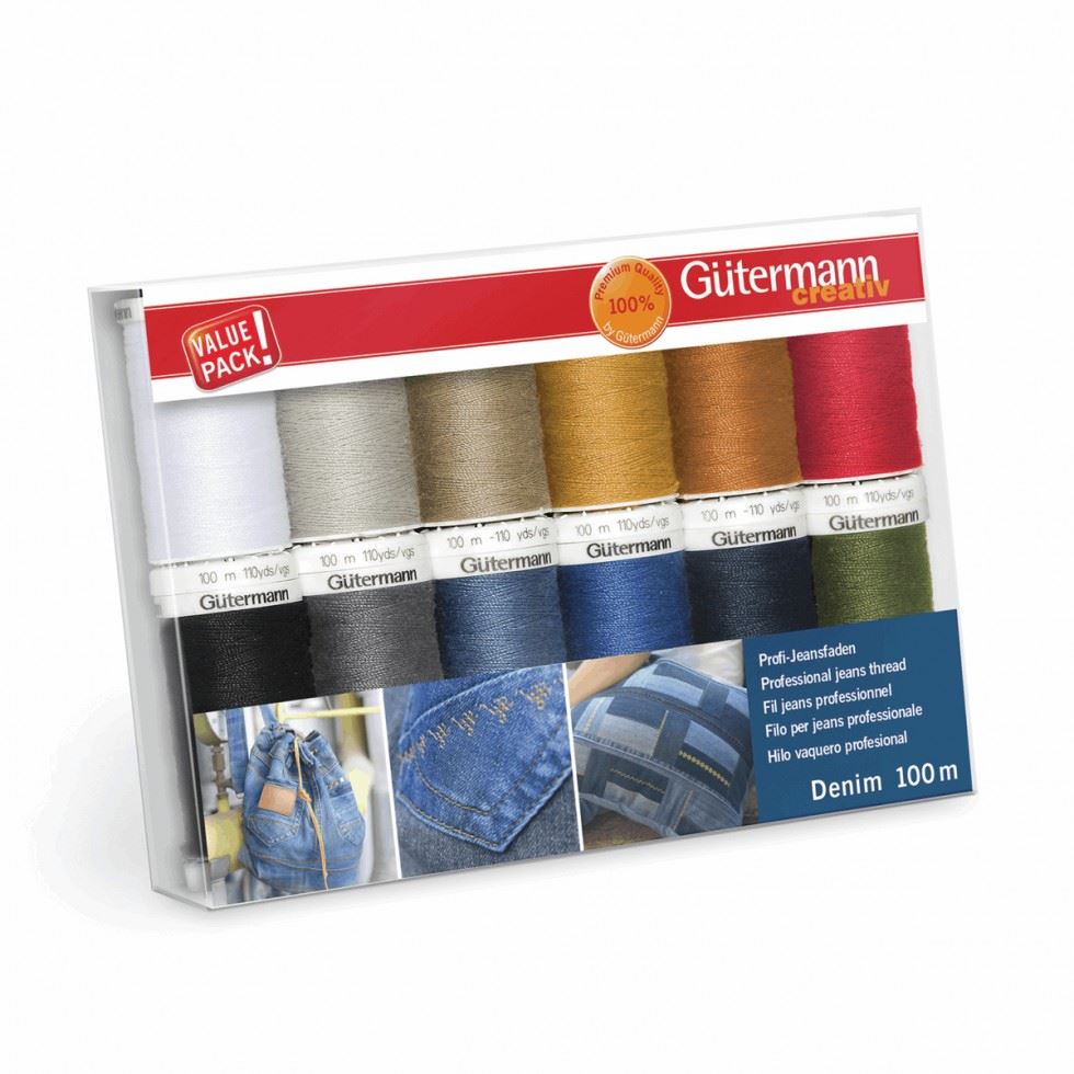 Gutermann Denim Thread Set
 