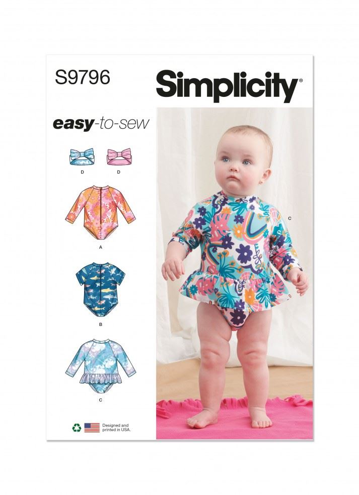 Simplicity Paper Sewing Pattern 9796
 