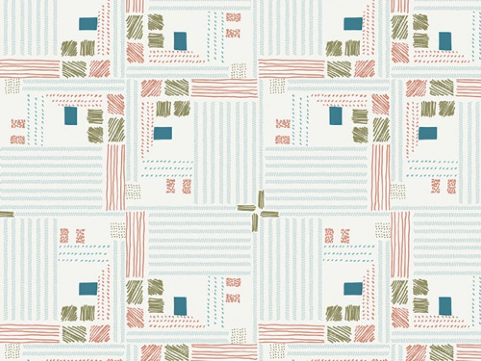 Art Gallery Fabrics Bountiful 100% Cotton Poplin Fabric Snow