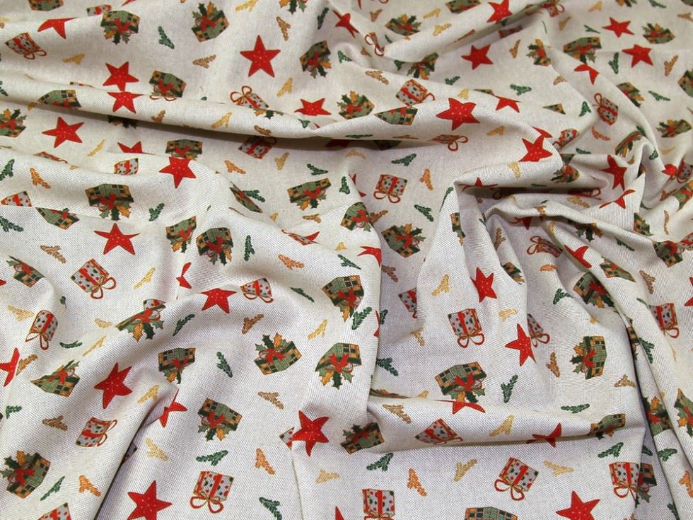 Natural Deadstock Cotton Canvas Fabric