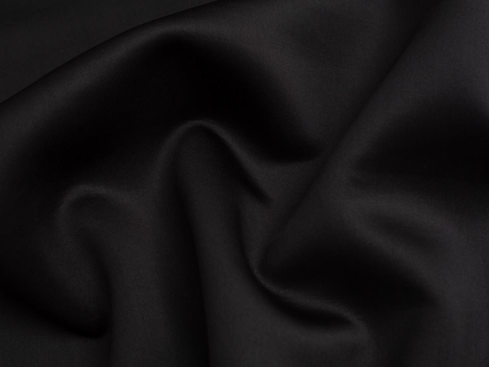 Minerva Core Range Black Neoprene Stretch Knit Fabric