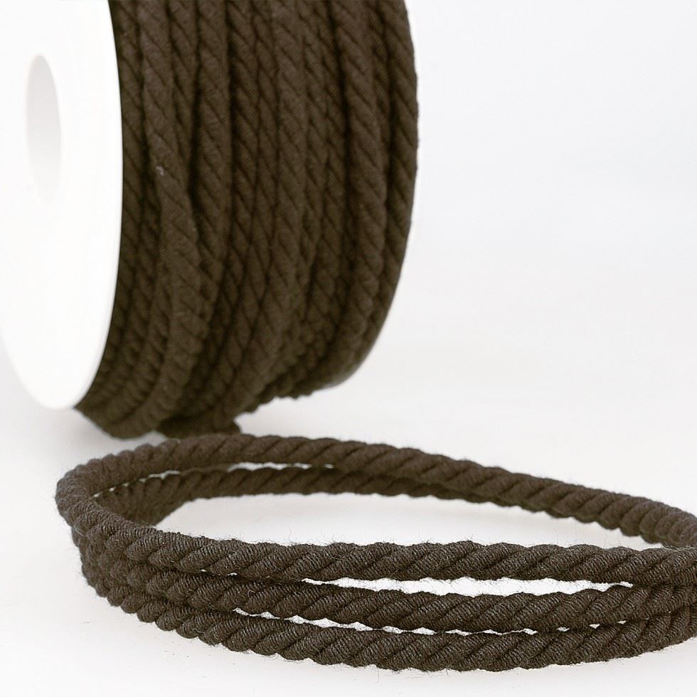 Stephanoise Round Cotton Cord Brown
