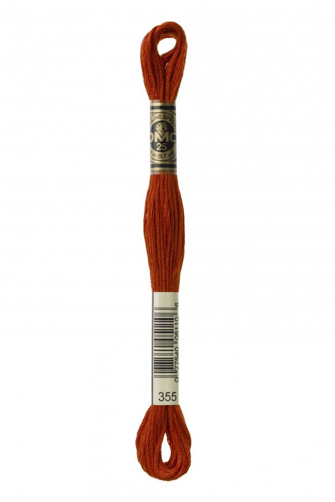 DMC Stranded Cotton Embroidery Thread 355
 