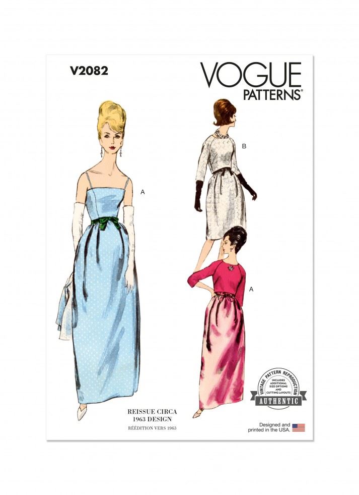 Vogue Paper Sewing Pattern 2082