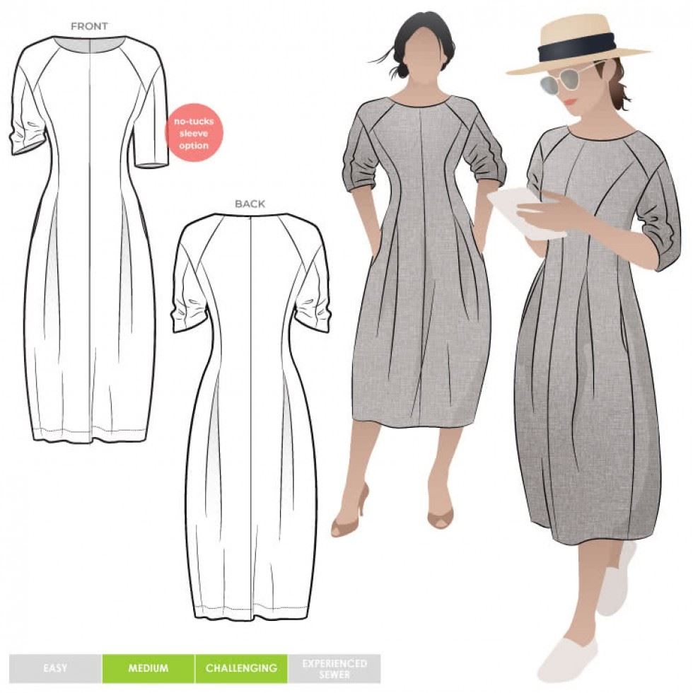 Style Arc Sewing Pattern Gertrude Dress