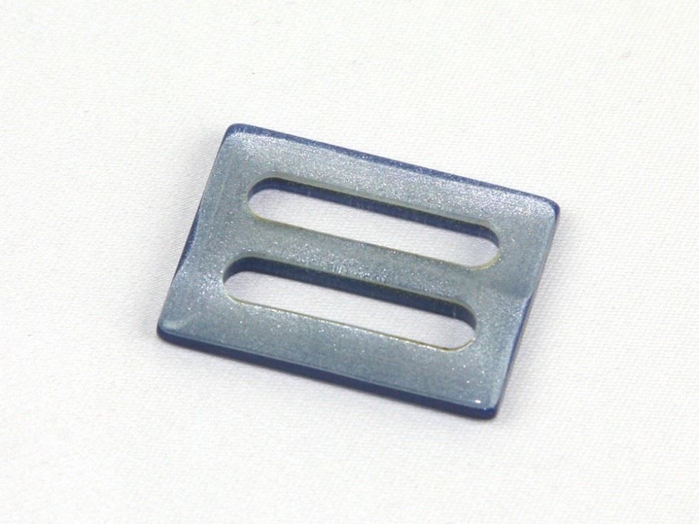 Rectangle Buckle Blue