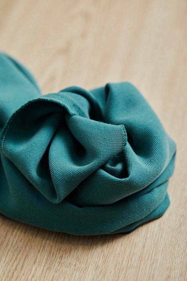 Meet Milk Emerald Tabby Tencel Lyocell Canvas Fabric