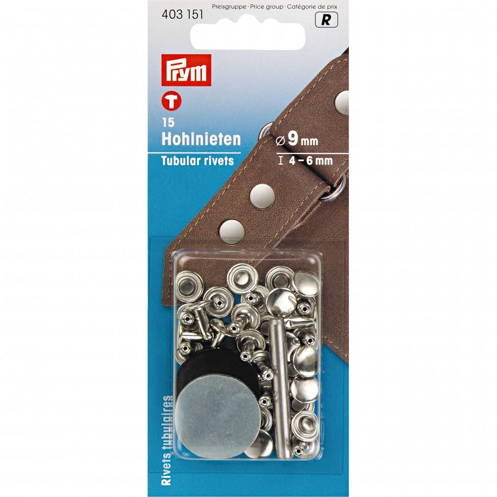 Rivetti cavi 4-6 mm rivetti a morsetto MS silb.