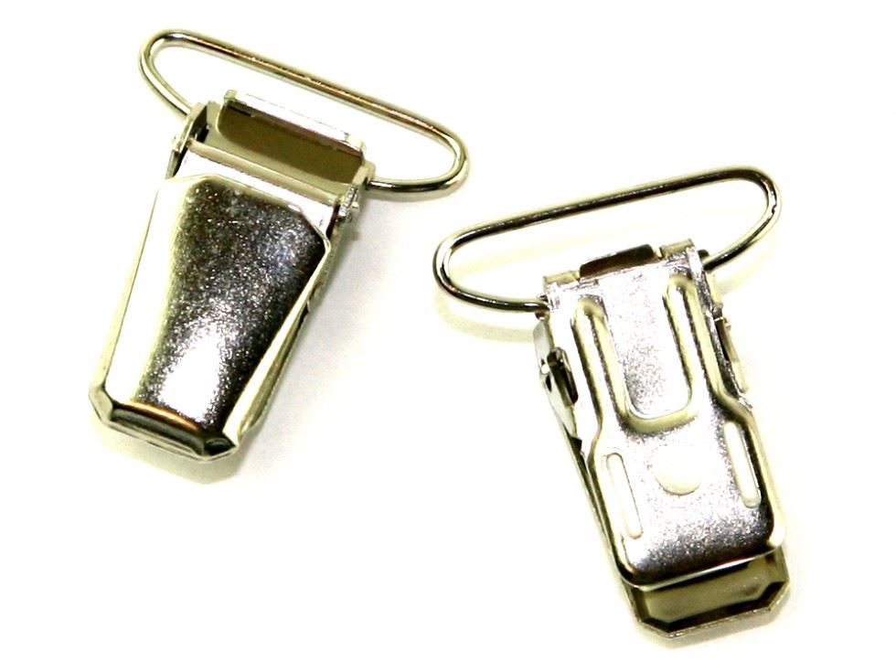 Metal Brace End Fasteners Silver