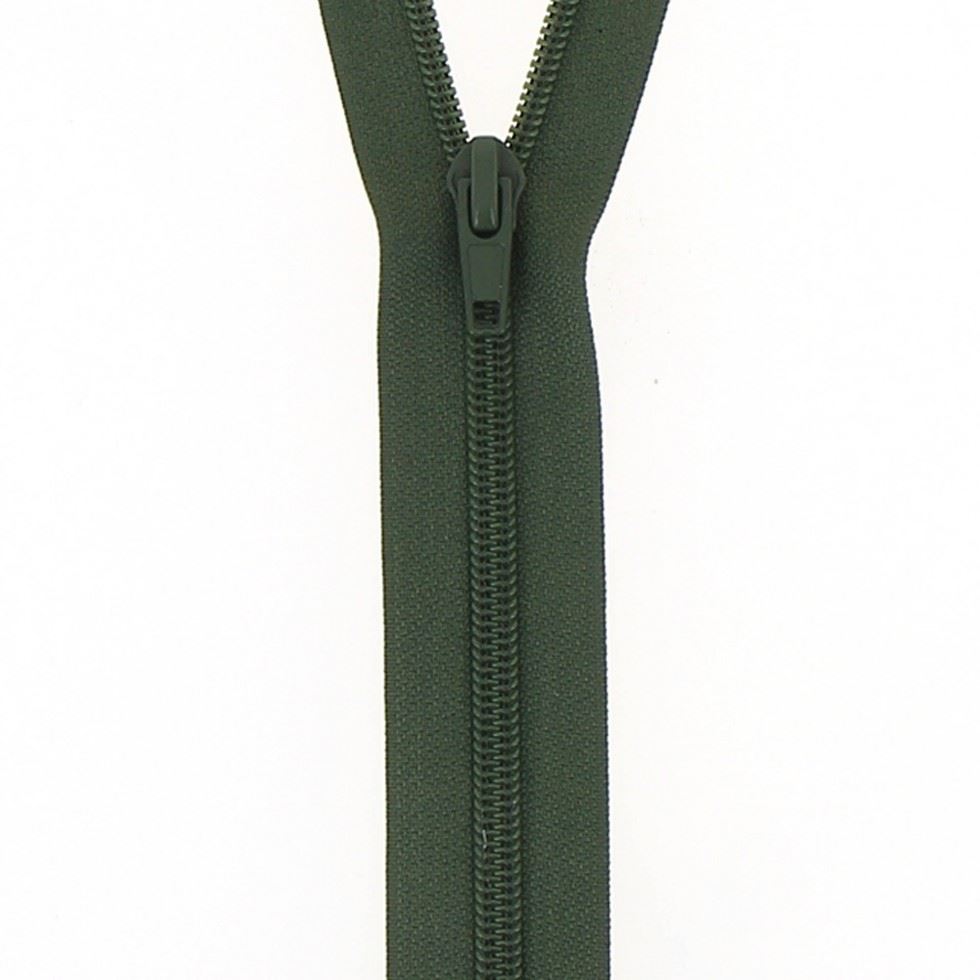 Milward Nylon Open End Zips Spruce