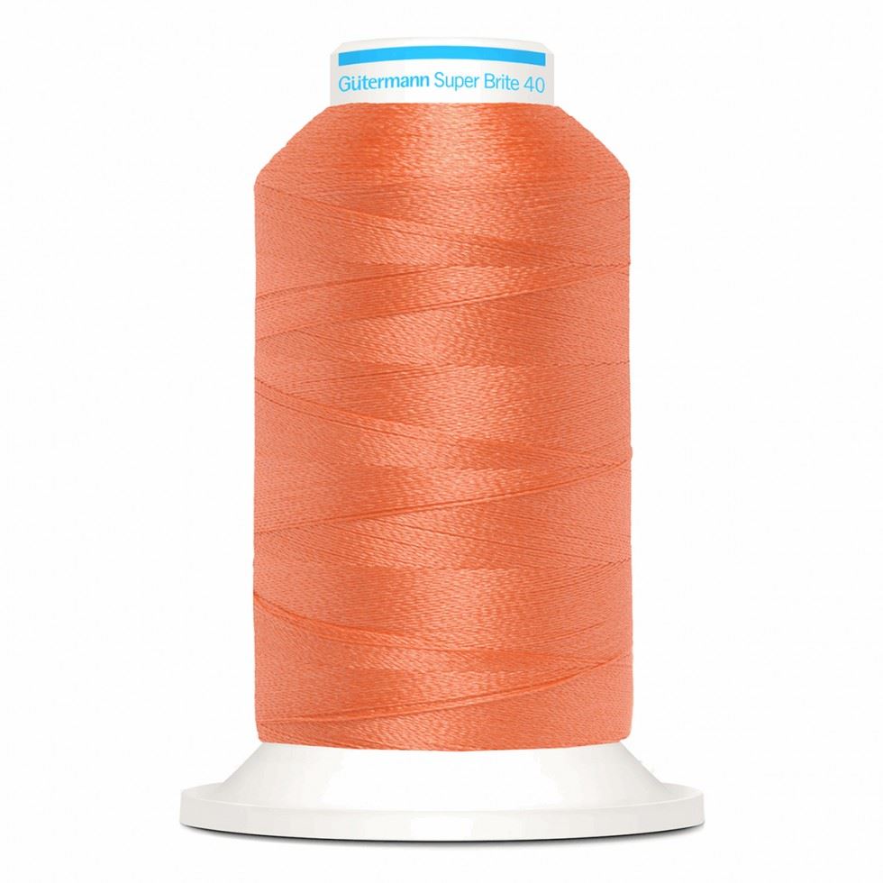 Gutermann 5589 Super Brite Polyester 40 Embroidery Thread