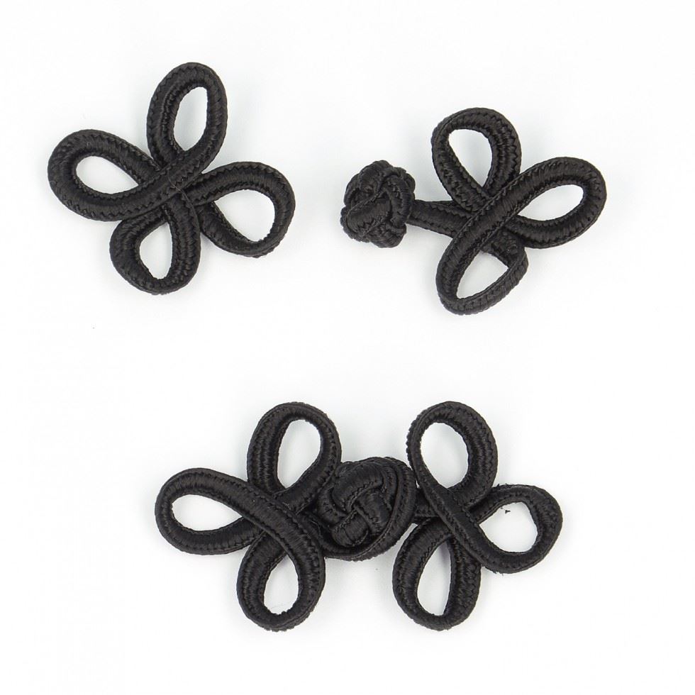 Stephanoise Frog Fasteners Black
 