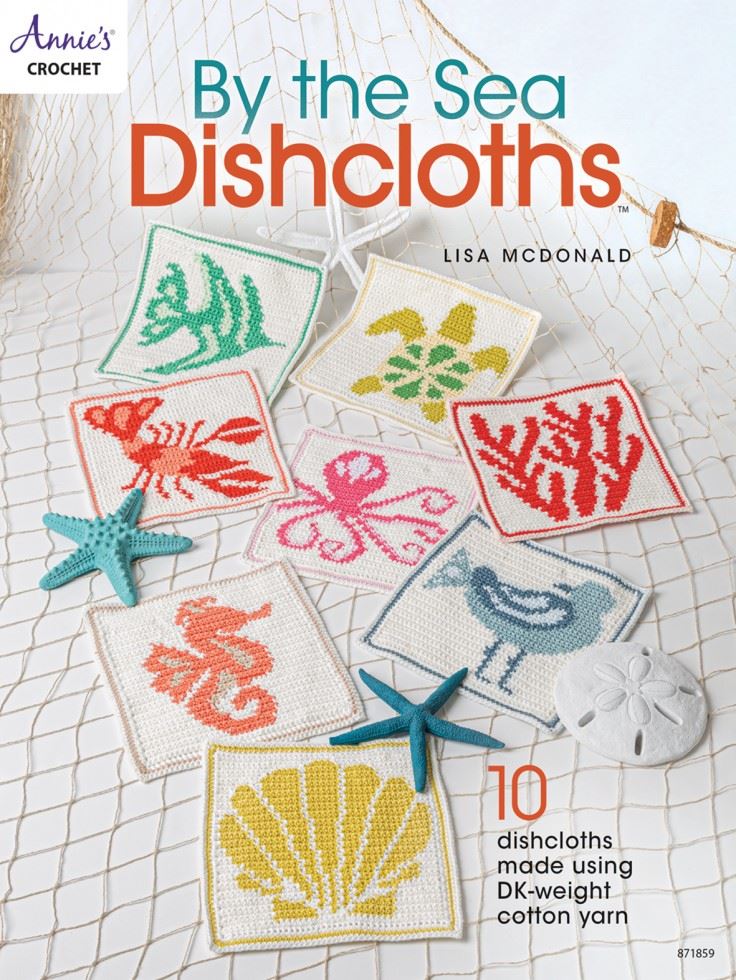 By the Sea Dishcloths by Annie's Crochet (PB 2023) - Image 7