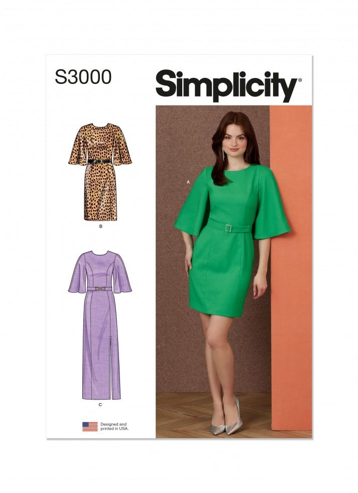 Simplicity Paper Sewing Pattern 3000
 