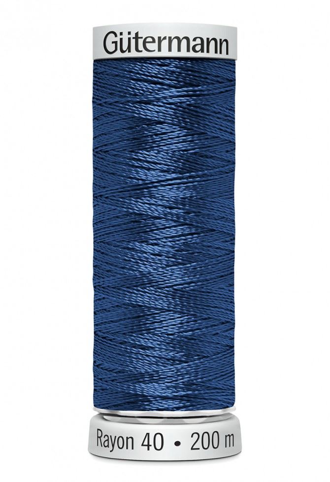 Gutermann 1076 No 40 Sulky Rayon Embroidery Thread