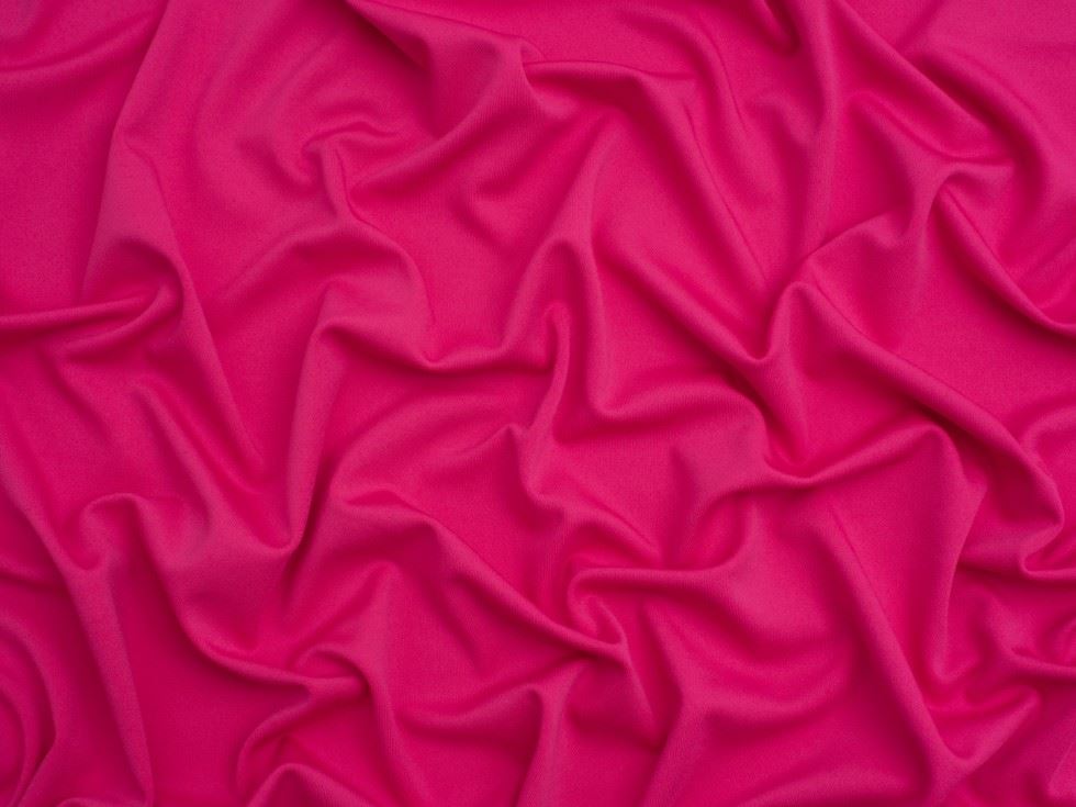 Minerva Core Range Fuchsia Pink Sportswear Activewear Lycra Four Way Stretch Knit Fabric