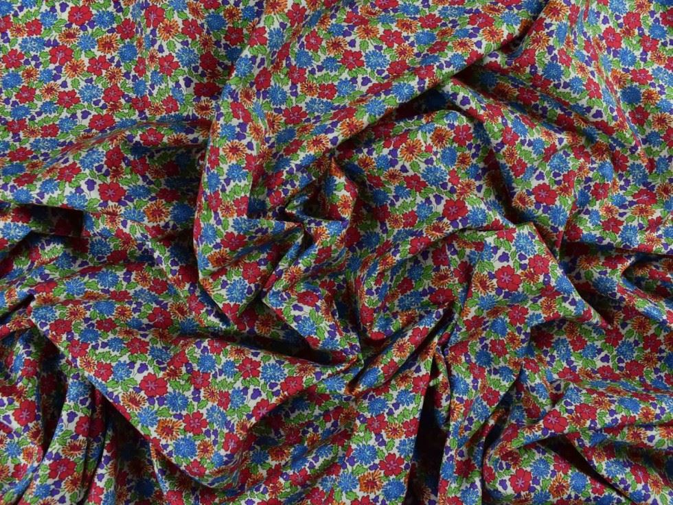 Storrs London Egyptian Cotton Lawn Fabric Brights