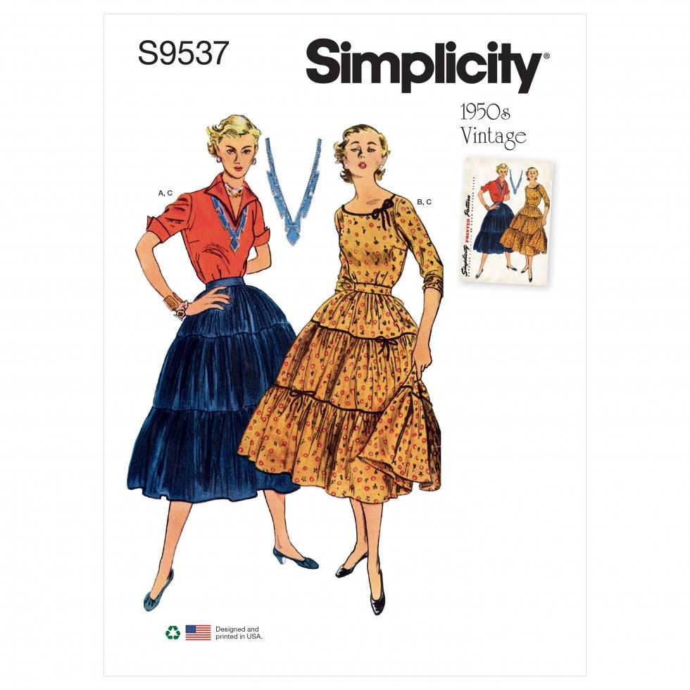 Simplicity Paper Sewing Pattern 9537
 
