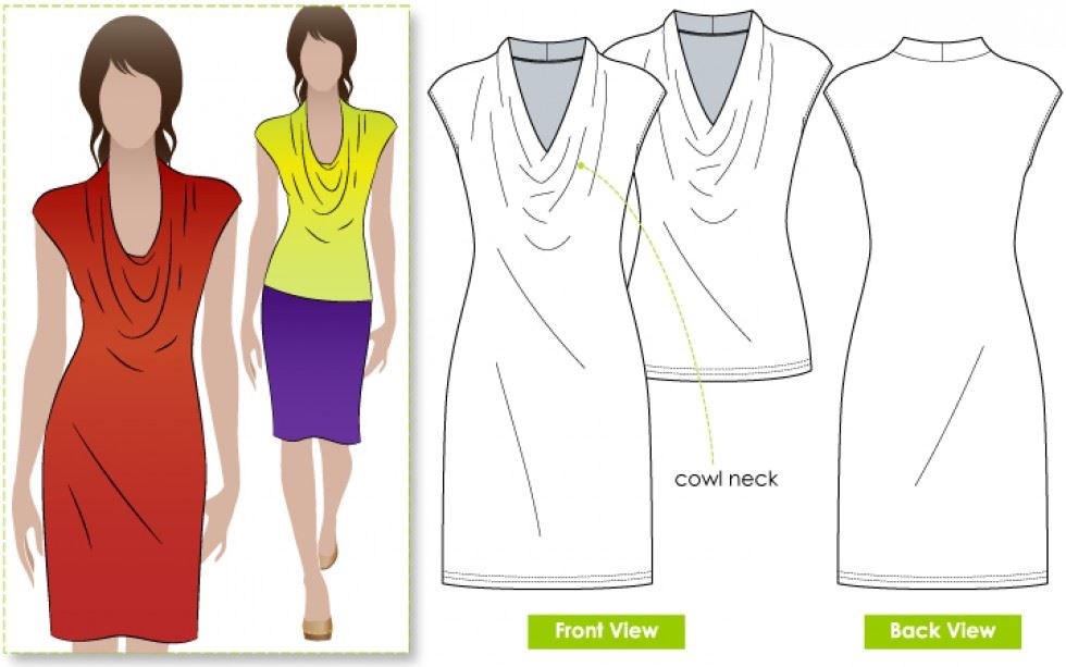 Style Arc Sewing Pattern Franki Dress & Top