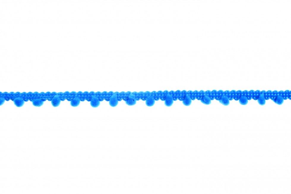 Essential Trimmings Turquoise Pom Poms Trim (Value Roll)