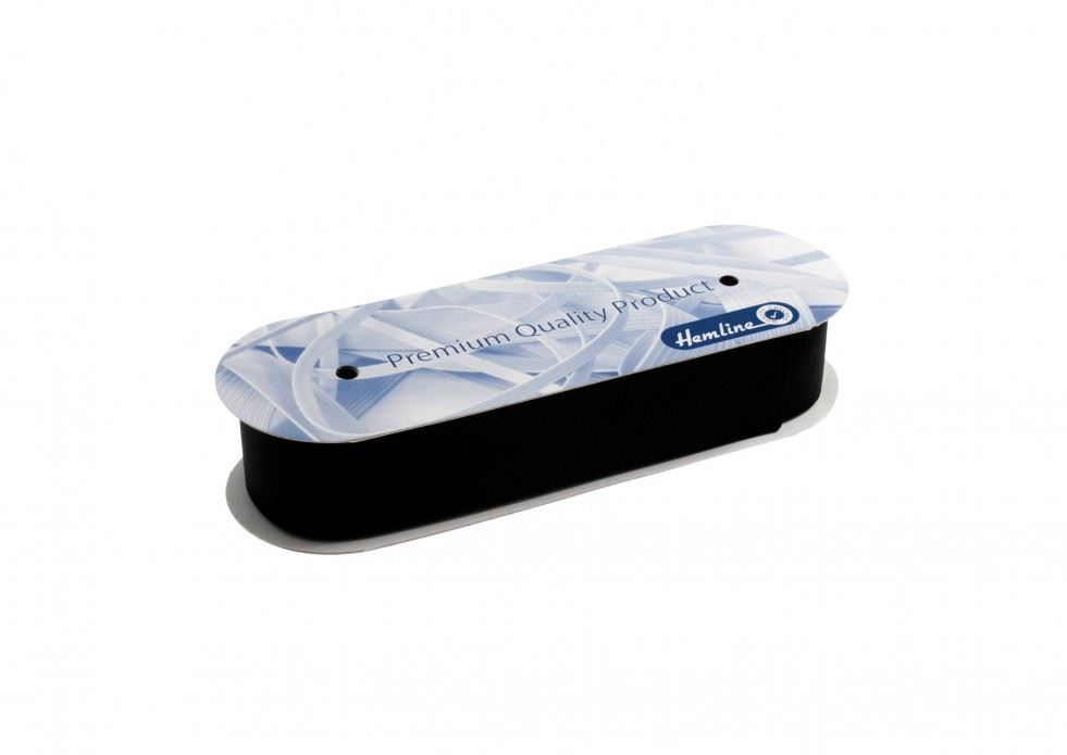 Hemline Nurses Belt Elastic Black
 