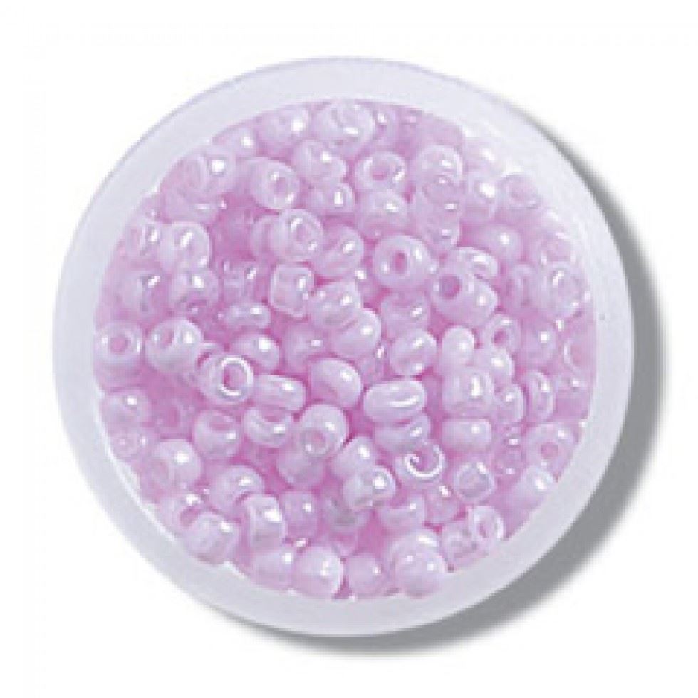Minerva Glass Seed Beads (Value Pack Of 5) Pink Trimits 1608