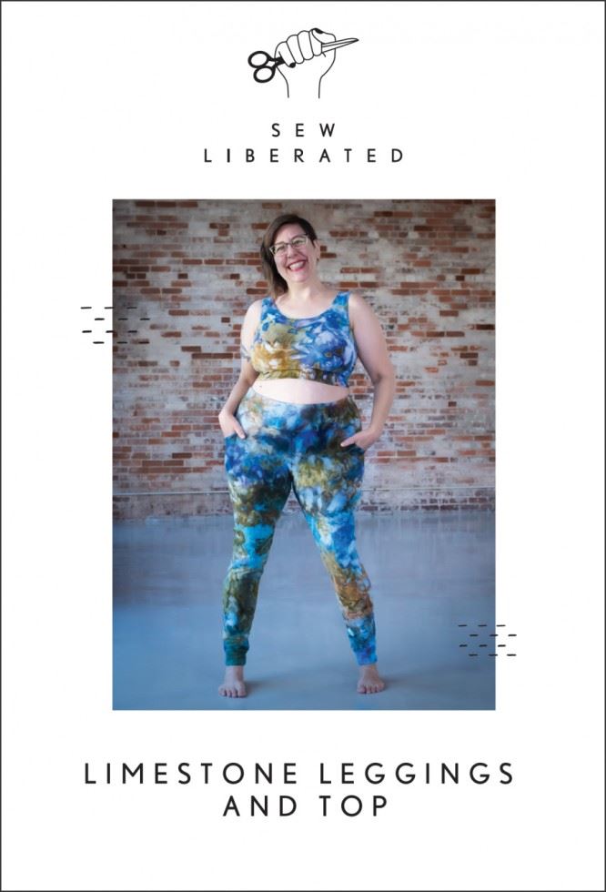 Sew Liberated Paper Sewing Pattern Limestone Leggings & Top
 