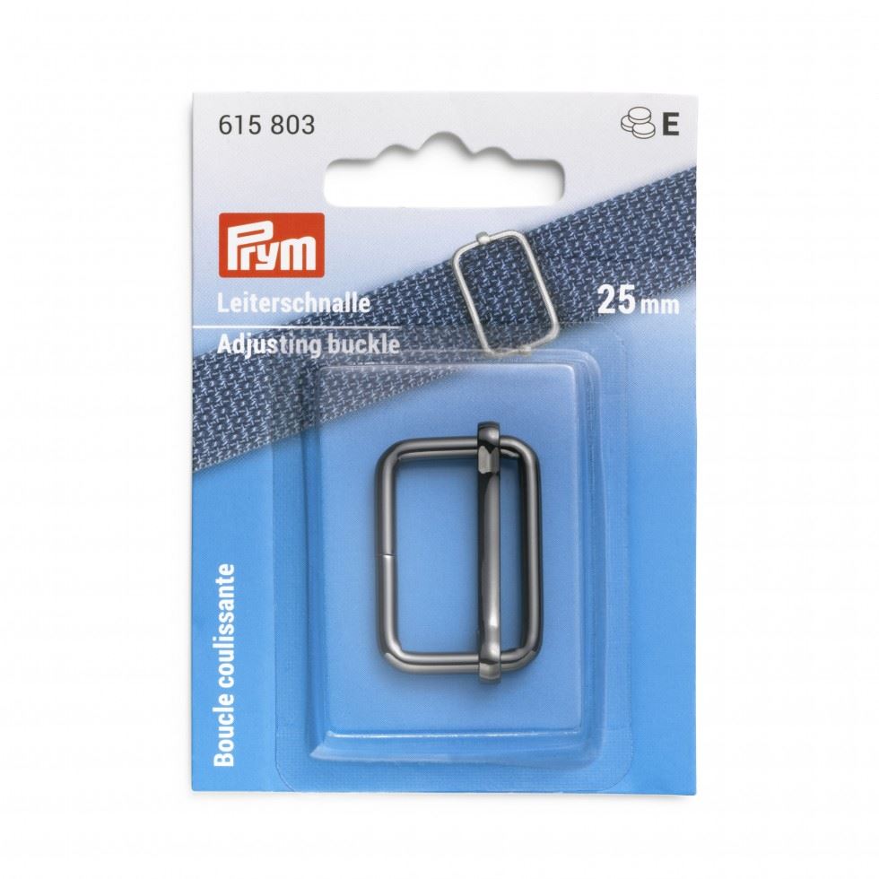 Prym Metal Adjusting Buckles Gunmetal
 