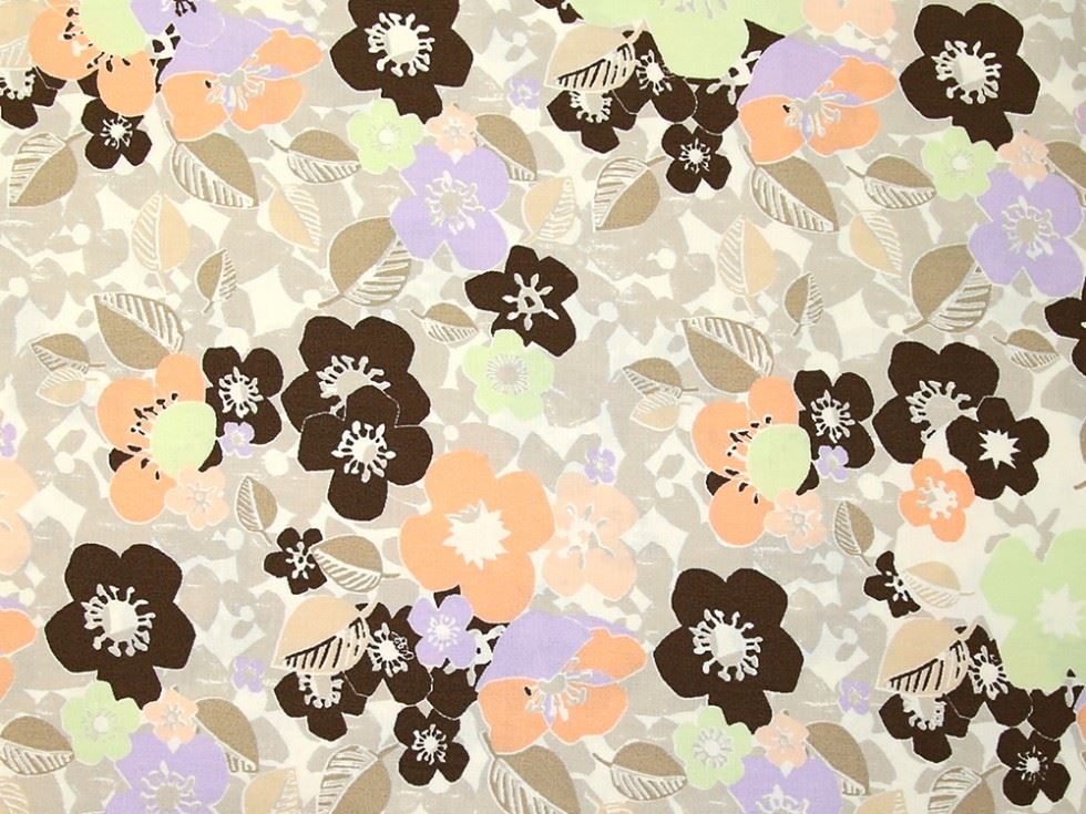 100% Cotton Poplin Fabric Multicoloured
 