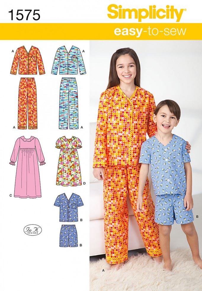Minerva Sewing Pattern 1575 Simplicity Simplicity-1575-Hh