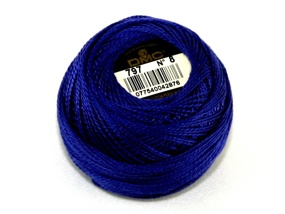Dmc Size 8 Cotton Perle Thread 797