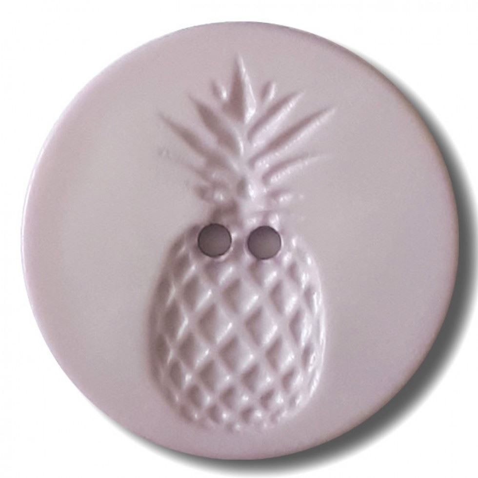 Dill Round Pineapple Buttons (Value Pack) Mauve
 