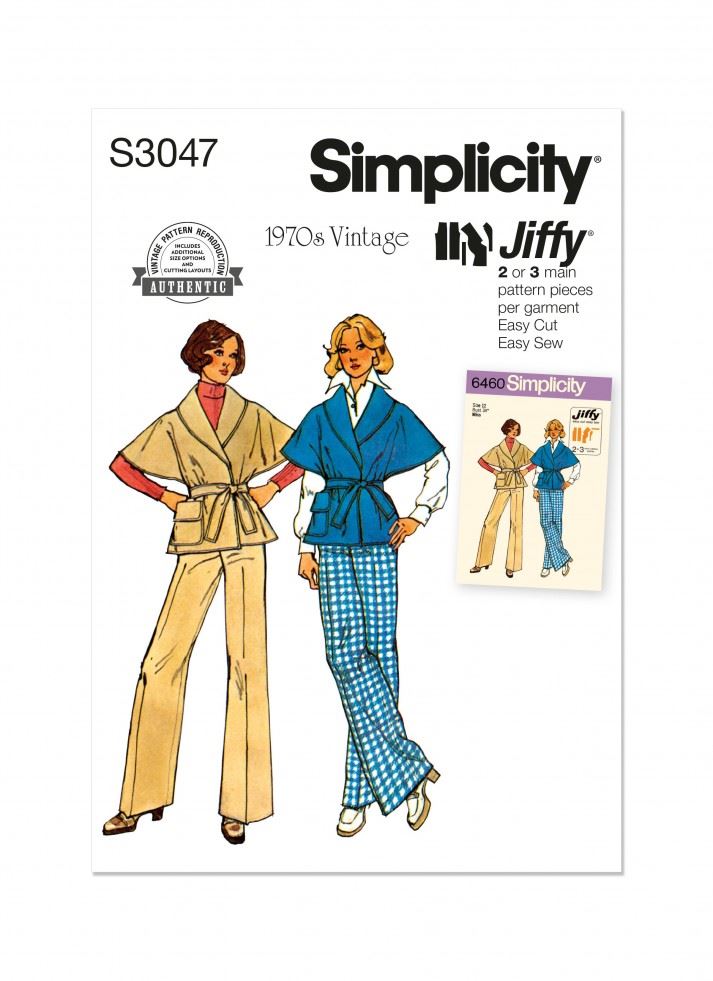 Simplicity Paper Sewing Pattern 3047
 