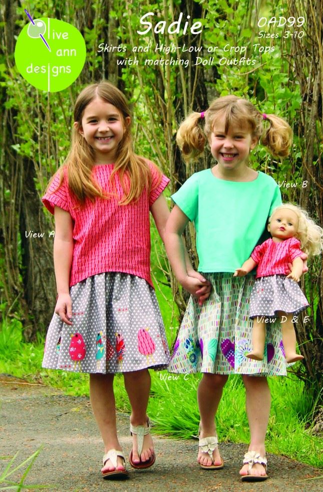 Olive Ann Designs Paper Sewing Pattern Sadie
 