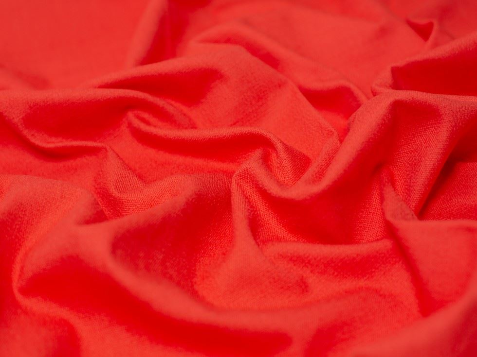 Stretch Woven Linen Blend Fabric Sunset