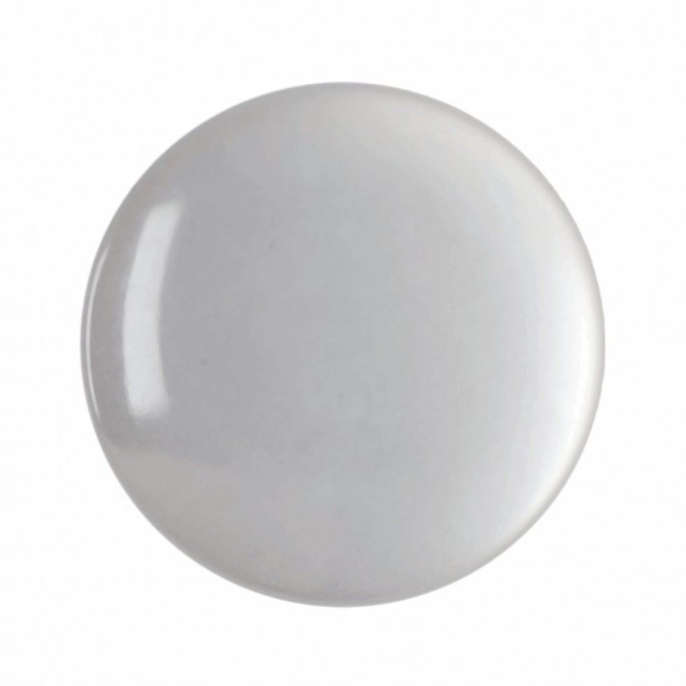 Hemline White Round Shank Buttons