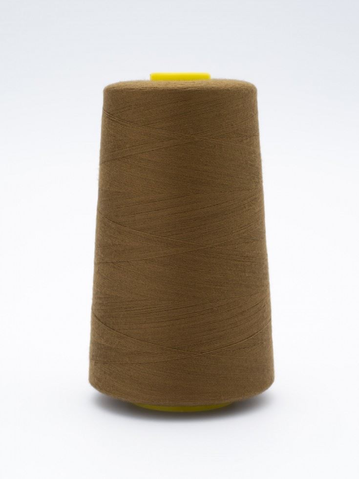 120s Sewing Thread Cone Dark Gold
 