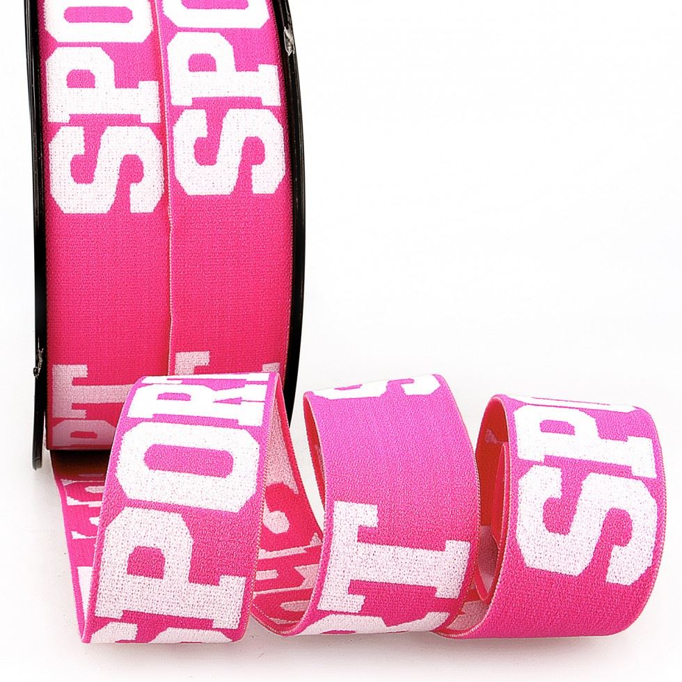 Stephanoise Sport Waistband Elastic Light Pink