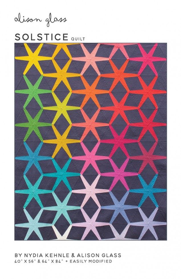 Alison Glass Quilting Pattern Solstice Quilt