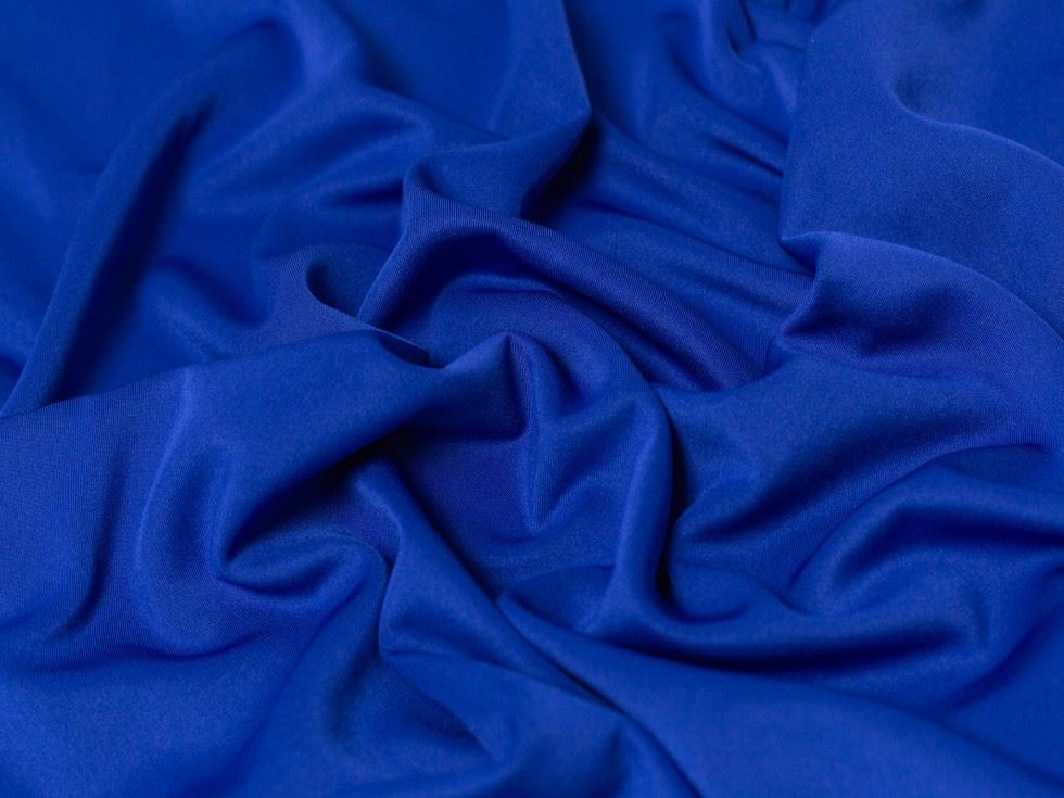 Minerva Core Range Royal Blue Scuba Stretch Knit Fabric