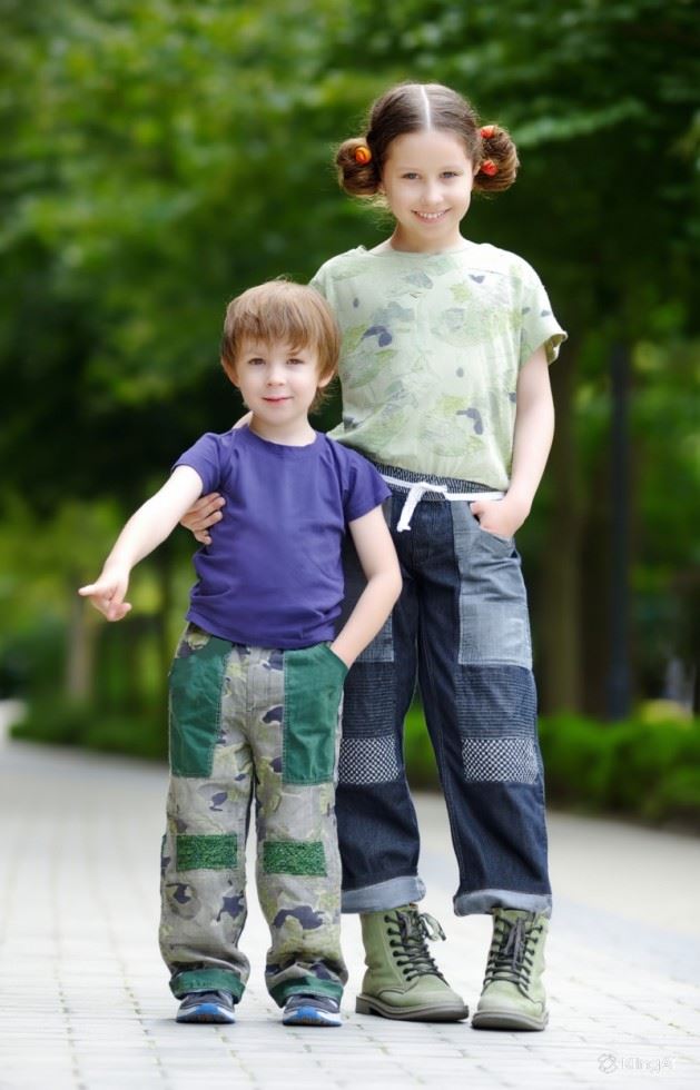 Sew Different Paper Sewing Pattern Kids Rumpus Pants
 