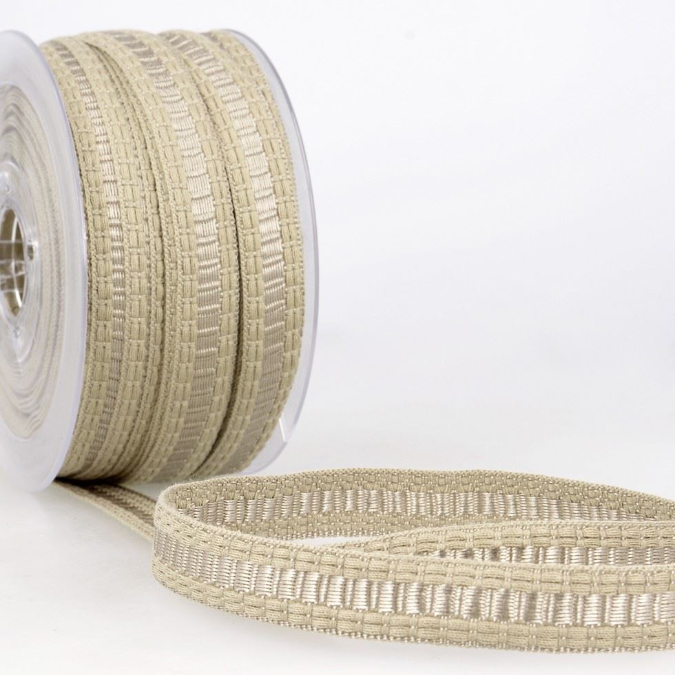 Stephanoise Flat Braid Trim Taupe
 