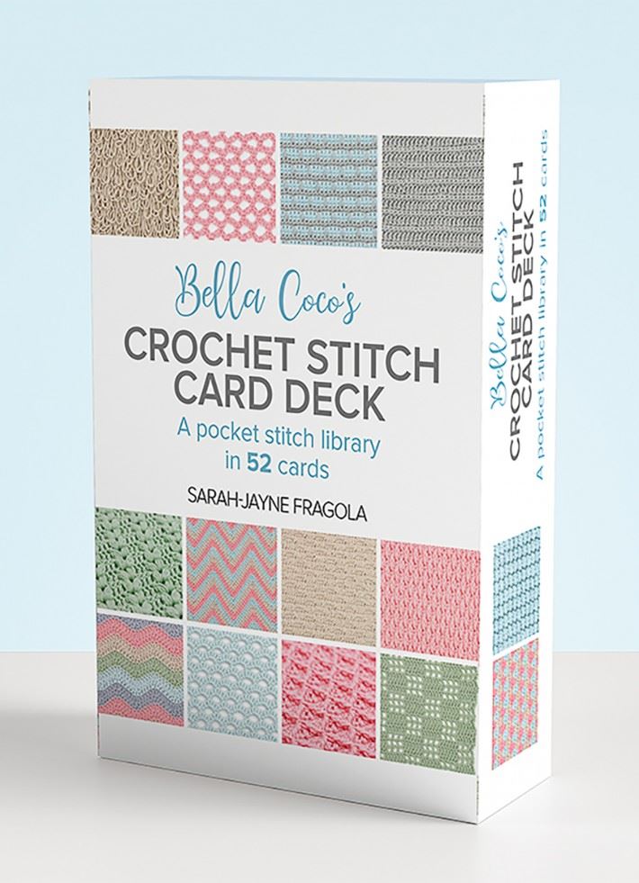 Bella Cocos Crochet Stitch Card Deck : A Pocket Stitch Library In 52 Cards Sarah-Jayne Fragola - Image 9